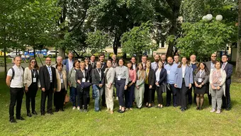 uczestnicy warsztatów zorganizowanych w MLTME